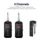 M-VAVE WP-5G 5,8G sistema de guitarra inalámbrico transmisor de Audio recargable receptor amplificador de guitarra accesorio de guitarra Cable tipo C - Imagen 2