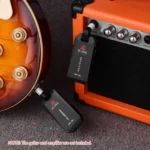 M-VAVE WP-5G 5,8G sistema de guitarra inalámbrico transmisor de Audio recargable receptor amplificador de guitarra accesorio de guitarra Cable tipo C - Imagen 3