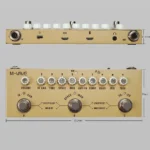 CUVAVE Cube Baby Delay Pedal multiefectos Procesador Mezcladores Pedal de efectos de guitarra Phaser Reverb para guitarra acústica eléctrica - Imagen 6