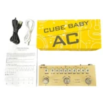 CUVAVE Cube Baby Delay Pedal multiefectos Procesador Mezcladores Pedal de efectos de guitarra Phaser Reverb para guitarra acústica eléctrica - Imagen 5