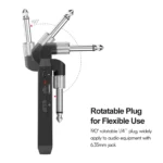 M-VAVE WP-5G 5,8G sistema de guitarra inalámbrico transmisor de Audio recargable receptor amplificador de guitarra accesorio de guitarra Cable tipo C - Imagen 4